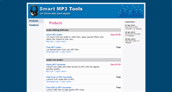 Desktop Screenshot of mp3-tools.com