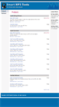Mobile Screenshot of mp3-tools.com